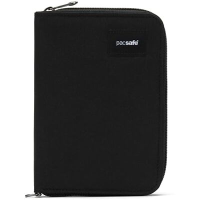 Pacsafe RFIDsafe Compact Travel Organizer Jet Black Pacsafe RFIDsafe Compact Travel Organizer Jet Black