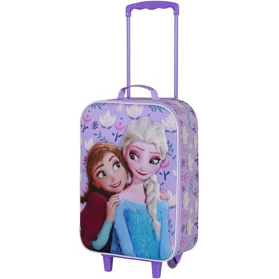 Disney Frozen 2 Beauty-Soft 3D Trolley resväska, lila, 17 x 33 x 52 cm, kapacitet 26 L, syrén Frozen 2, en storlek, mjuk 3D-vagn väska, Syren Frozen 2, Einheitsgröße, Mjuk 3D-resväska Disney Frozen 2 Beauty-Soft 3D Trolley resväska, lila, 17 x 33 x 52 cm, kapacitet 26 L, syrén Frozen 2, en storlek, mjuk 3D-vagn väska, Syren Frozen 2, Einheitsgröße, Mjuk 3D-resväska