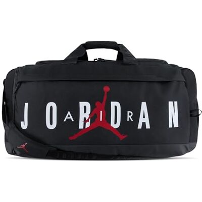Jordan Jam Velocity Duffel 81L för män, Black Jordan Jam Velocity Duffel 81L för män, Black