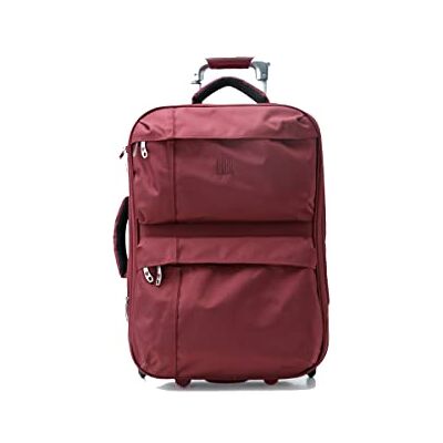 BIBA Resväska, Meri G resväska, Trolley-handtag, dragkedja, polyester + ABS, Röd röd, M, Resväskor och vagnar BIBA Resväska, Meri G resväska, Trolley-handtag, dragkedja, polyester + ABS, Röd röd, M, Resväskor och vagnar