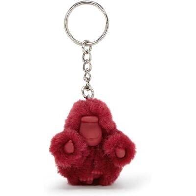 Kipling Monkeyclip XS Kh, Extra Liten Apa Nyckelhållare, 2.5 x 80 x 38 cm, Funky Red, Röd Kipling Monkeyclip XS Kh, Extra Liten Apa Nyckelhållare, 2.5 x 80 x 38 cm, Funky Red, Röd