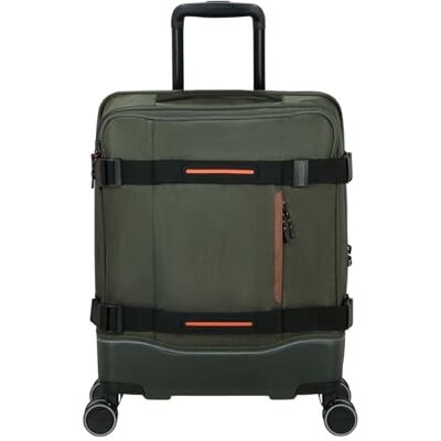 American Tourister Urban Track Spinner kabinväska, 55 cm Grön, mjuk väska, 55H x 40W x 23D cm, 41.5 L, 2.7 kg, med TSA-lås och lättrullande spinnerhjul American Tourister Urban Track Spinner kabinväska, 55 cm Grön, mjuk väska, 55H x 40W x 23D cm, 41.5 L, 2.7 kg, med TSA-lås och lättrullande spinnerhjul