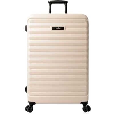 Totto Hård resväska, Helios-modell, liten, medium eller stor storlek (38 L, 74 L eller 115 L), hög slagtålighet, 360° hjul, teleskopiskt handtag, inre remmar och 3-dagars hänglås, Rosa bläck, S Totto Hård resväska, Helios-modell, liten, medium eller stor storlek (38 L, 74 L eller 115 L), hög slagtålighet, 360° hjul, teleskopiskt handtag, inre remmar och 3-dagars hänglås, Rosa bläck, S