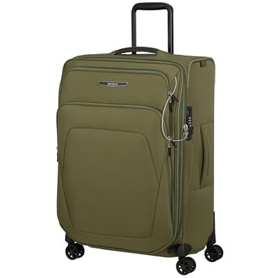 Samsonite Spark Sng 2 Spinner Incheckningsväska, 67 cm Oliv, expanderbar mjuk resväska, 67H x 44B x 27D cm, 82/92 L, 3,4 kg, med TSA-lås och infällda dubbelhjul Samsonite Spark Sng 2 Spinner Incheckningsväska, 67 cm Oliv, expanderbar mjuk resväska, 67H x 44B x 27D cm, 82/92 L, 3,4 kg, med TSA-lås och infällda dubbelhjul