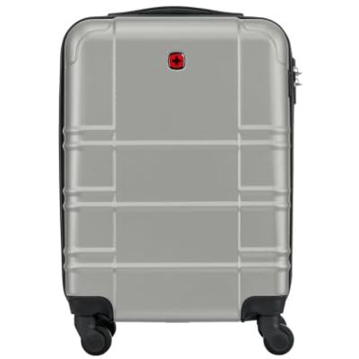 WENGER Itinera Carry On Hard Shell Suitcase, S, Trolley with 4 Wheels, 33 L, Security Lock, Women/Men, Travel Holiday WENGER Itinera Carry On Hard Shell Suitcase, S, Trolley with 4 Wheels, 33 L, Security Lock, Women/Men, Travel Holiday