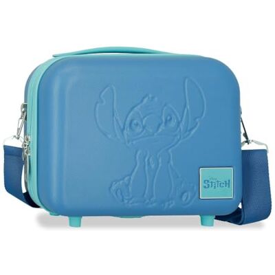 Disney Joumma Resa med Stitch Nececer anpassningsbar rosa 29 x 21 x 15 cm styv ABS 9,14 L 2,8 kg, blå, en storlek, toalettväska Disney Joumma Resa med Stitch Nececer anpassningsbar rosa 29 x 21 x 15 cm styv ABS 9,14 L 2,8 kg, blå, en storlek, toalettväska