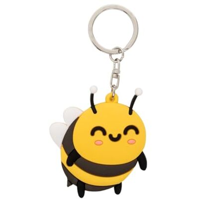 Mr. Wonderful Gummikeyring Bee, Flerfärgad, Estandar Mr. Wonderful Gummikeyring Bee, Flerfärgad, Estandar