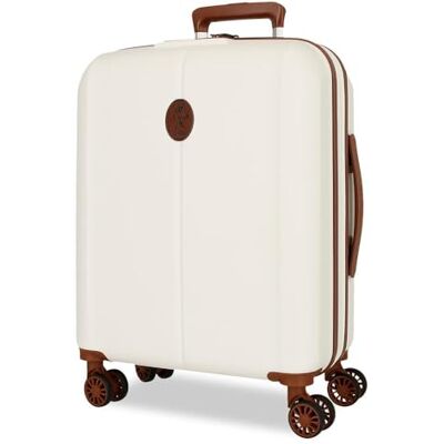 El Potro Ocuri vit kabinväska, 40 x 55 x 20 cm, styv 2,7 kg, TSA ABS-stängning 2,7 kg, 37 L, utdragbart handbagage, Vit, Talla única, Kabinväska El Potro Ocuri vit kabinväska, 40 x 55 x 20 cm, styv 2,7 kg, TSA ABS-stängning 2,7 kg, 37 L, utdragbart handbagage, Vit, Talla única, Kabinväska