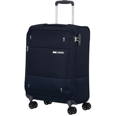 Samsonite Base Boost Facelift Handbagage Resväska 55 x 40 x 20 cm, Mjuk Kabinväska Lämplig för de Flesta Flygbolag, inkl. Ryanair & EasyJet, TSA-Lås, Lätt, 39 L, Mörk Marinblå Samsonite Base Boost Facelift Handbagage Resväska 55 x 40 x 20 cm, Mjuk Kabinväska Lämplig för de Flesta Flygbolag, inkl. Ryanair & EasyJet, TSA-Lås, Lätt, 39 L, Mörk Marinblå