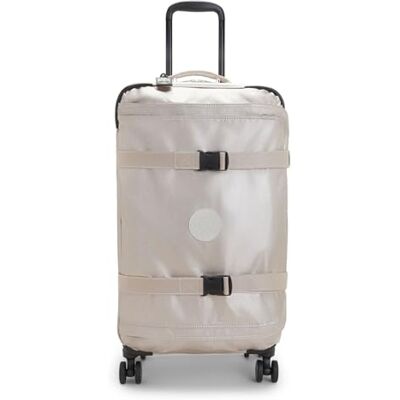 Kipling SPONTANEOUS M Mellanstort hjulbagage, Upprätt, Metallic Glow (Silver) Kipling SPONTANEOUS M Mellanstort hjulbagage, Upprätt, Metallic Glow (Silver)