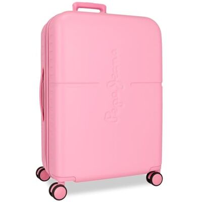 Pepe Jeans Highlight medium resväska rosa 48 x 70 x 28 cm styv 3,22 kg stängning TSA integrerad ABS 3,22 kg 79 hopfällbar av Joumma Bags, Rosa, Talla única, medium resväska Pepe Jeans Highlight medium resväska rosa 48 x 70 x 28 cm styv 3,22 kg stängning TSA integrerad ABS 3,22 kg 79 hopfällbar av Joumma Bags, Rosa, Talla única, medium resväska