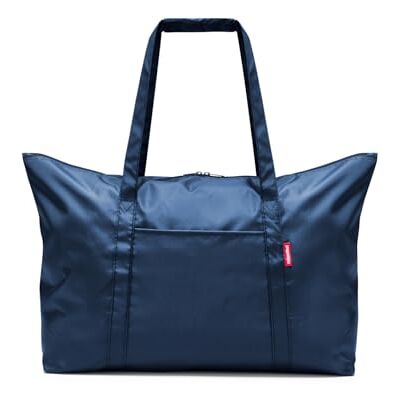 reisenthel mini maxi travelbag drak blue- vikbar resväska, praktisk och kompakt, mycket lätt och hållbar, Mörkblå, En Storlek, Sporter reisenthel mini maxi travelbag drak blue- vikbar resväska, praktisk och kompakt, mycket lätt och hållbar, Mörkblå, En Storlek, Sporter