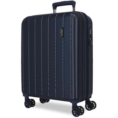MOVOM Bagageset i trä, Marinblå, 55 centimeters, Expanderbart kabinfodral MOVOM Bagageset i trä, Marinblå, 55 centimeters, Expanderbart kabinfodral