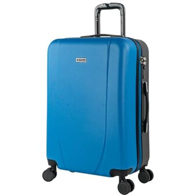 ITACA Resväska Med Hårt Skal i ABS Lätt Bagage Med 4 Spinnerhjul, Teleskophandt ITACA Resväska Med Hårt Skal i ABS Lätt Bagage Med 4 Spinnerhjul, Teleskophandt