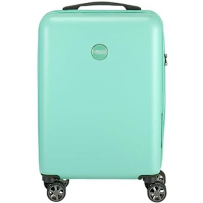 Princess PT01 Deluxe – tillverkad av återvunna material – 7 färger och 3 storlekar – 4 dubbla svänghjul – försänkt TSA-lås, Pacific mint, Händgepack, Trolley med hårda hjul Princess PT01 Deluxe – tillverkad av återvunna material – 7 färger och 3 storlekar – 4 dubbla svänghjul – försänkt TSA-lås, Pacific mint, Händgepack, Trolley med hårda hjul