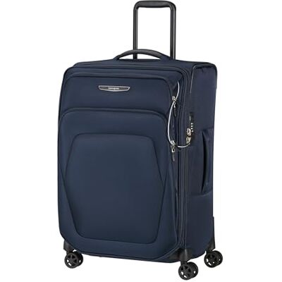 Samsonite Spark Sng 2 Spinner Incheckningsväska, 67 cm Midnattsblå, expanderbar mjuk resväska, 67H x 44B x 27D cm, 82/92 L, 3,4 kg, med TSA-lås och infällda dubbelhjul Samsonite Spark Sng 2 Spinner Incheckningsväska, 67 cm Midnattsblå, expanderbar mjuk resväska, 67H x 44B x 27D cm, 82/92 L, 3,4 kg, med TSA-lås och infällda dubbelhjul