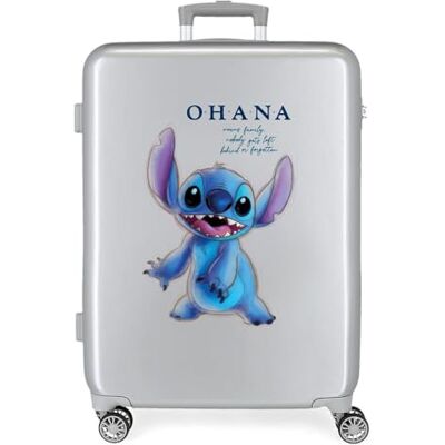 Disney Bedårande Stitch Moods Kabinenkoffer, ABS-stjärnor, Zahlenschloss på Der Seite, 4 Doppelräder, Handgepäck, 100 st, Maleta mediana, medium resväska Disney Bedårande Stitch Moods Kabinenkoffer, ABS-stjärnor, Zahlenschloss på Der Seite, 4 Doppelräder, Handgepäck, 100 st, Maleta mediana, medium resväska