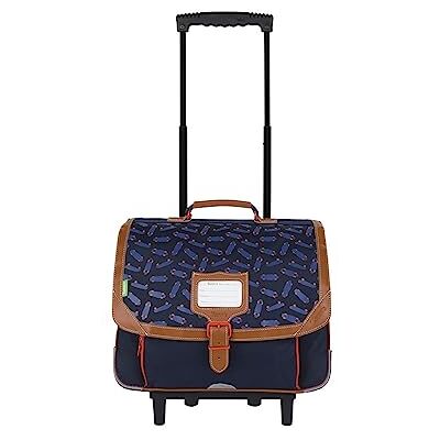 Tann's skolväska, Globetrotter Rider 2014 vagn Cartable 38 cm Bleu, Blå Blå, T3GTRI-TCA38-B1_BLEU_38, BLÅ, 38 cm, Skolväska Tann's skolväska, Globetrotter Rider 2014 vagn Cartable 38 cm Bleu, Blå Blå, T3GTRI-TCA38-B1_BLEU_38, BLÅ, 38 cm, Skolväska