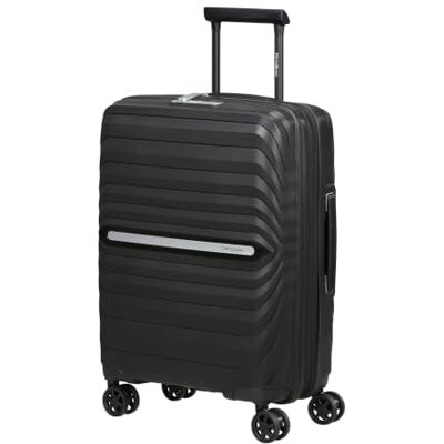 Samsonite Neo Flux – Spinner S, Utökbar Handbagageväska, 55 cm, 39/45 L, Svart (Black) Samsonite Neo Flux – Spinner S, Utökbar Handbagageväska, 55 cm, 39/45 L, Svart (Black)