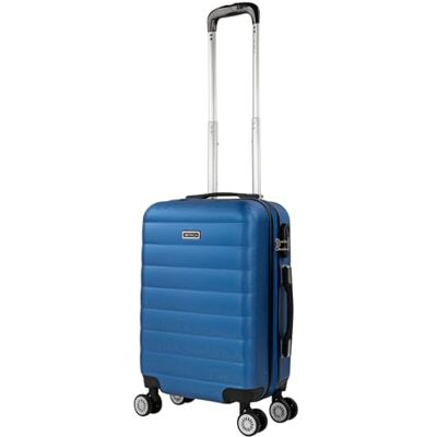 ITACA Kabinväska, Handbagage, 55x40x20, Lätt Vikt Och 4 Hjul Stilren Trolley M ITACA Kabinväska, Handbagage, 55x40x20, Lätt Vikt Och 4 Hjul Stilren Trolley M
