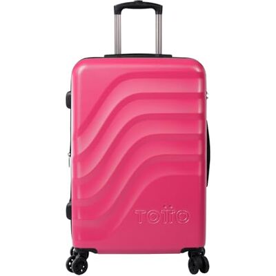 Totto Expanderbar hård resväska Brazy + Resväska Medium Deco Rose Rosa Kabinbagage Expanderbart system TSA-system Polyesterfoder, Färg: rosa, Travel Totto Expanderbar hård resväska Brazy + Resväska Medium Deco Rose Rosa Kabinbagage Expanderbart system TSA-system Polyesterfoder, Färg: rosa, Travel