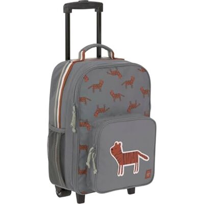 Lassig LÄSSIG Barnväska, Trolley, resväska med teleskopstång och hjul för barn, handbagage/Trolley Safari Tiger, safari tiger, 40 cm, safari tiger Lassig LÄSSIG Barnväska, Trolley, resväska med teleskopstång och hjul för barn, handbagage/Trolley Safari Tiger, safari tiger, 40 cm, safari tiger