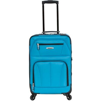 Rockland Bagage 19 tum expanderbar spinner handbagage, Turkos, En storlek, Pasadena 19 tum expanderbar spinner handbagage Rockland Bagage 19 tum expanderbar spinner handbagage, Turkos, En storlek, Pasadena 19 tum expanderbar spinner handbagage
