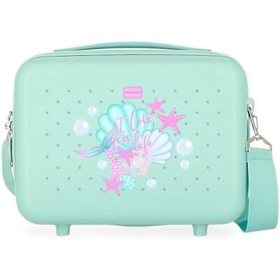 MOVOM I Love Sea Life Nececer anpassningsbar blå 29 x 21 x 15 cm hård ABS 9,14 L 0,8 kg, Blå, Talla única, Necessär justerbar MOVOM I Love Sea Life Nececer anpassningsbar blå 29 x 21 x 15 cm hård ABS 9,14 L 0,8 kg, Blå, Talla única, Necessär justerbar