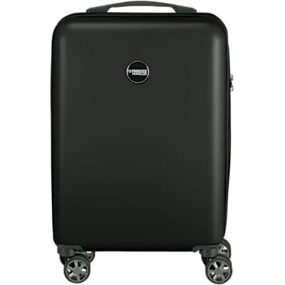 Princess PT01 Deluxe – tillverkad av återvunna material – 7 färger och 3 storlekar – 4 dubbla svänghjul – försänkt TSA-lås, tonhöjd svart, Händgepack, Trolley med hårda hjul Princess PT01 Deluxe – tillverkad av återvunna material – 7 färger och 3 storlekar – 4 dubbla svänghjul – försänkt TSA-lås, tonhöjd svart, Händgepack, Trolley med hårda hjul