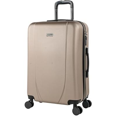 ITACA Resväska Med Hårt Skal i ABS Lätt Bagage Med 4 Spinnerhjul, Teleskophandt ITACA Resväska Med Hårt Skal i ABS Lätt Bagage Med 4 Spinnerhjul, Teleskophandt