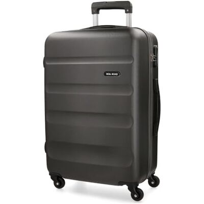 ROLL ROAD Flex handbagage, Antracit, 75 centimeters, Stor resväska ROLL ROAD Flex handbagage, Antracit, 75 centimeters, Stor resväska