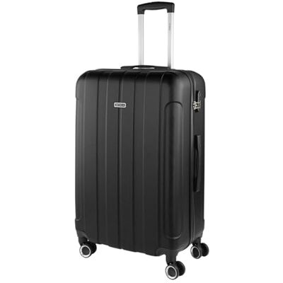 ITACA Stora Travel Case XL Rigid 4 Hjul Vagn 73 cm Smidig ABS. Heavy Duty Lightweight stor kapacitet Handtag Hänglås handtag. Studenter och yrkesverksamma, Svart ITACA Stora Travel Case XL Rigid 4 Hjul Vagn 73 cm Smidig ABS. Heavy Duty Lightweight stor kapacitet Handtag Hänglås handtag. Studenter och yrkesverksamma, Svart