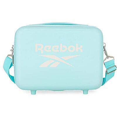 Reebok Roxbury Adaptivt behov med budväska Turkos 29x21x15 cms Stelt ABS 9,14L 0,63 kg, Blå, Talla única, necessär med axelrem Reebok Roxbury Adaptivt behov med budväska Turkos 29x21x15 cms Stelt ABS 9,14L 0,63 kg, Blå, Talla única, necessär med axelrem