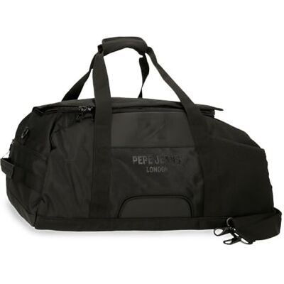 Pepe Jeans Bromley resväska svart 56 x 32 x 25,5 cm polyester 45,7 L, svart, Talla única, resväska Pepe Jeans Bromley resväska svart 56 x 32 x 25,5 cm polyester 45,7 L, svart, Talla única, resväska