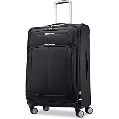 Samsonite Solyte DLX softside expanderbart bagage med spinner-hjul, Midnattssvart, Checked-Medium 25-Inch, Solyte Dlx Softside expanderbart bagage med spinner-hjul Samsonite Solyte DLX softside expanderbart bagage med spinner-hjul, Midnattssvart, Checked-Medium 25-Inch, Solyte Dlx Softside expanderbart bagage med spinner-hjul