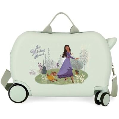 Disney Joumma Wish Playing with Valentino barnväska grön 45 x 31 x 20 cm hård ABS 24,6 L 1,8 kg 4 hjul bagage hand, grön, barnresväska Disney Joumma Wish Playing with Valentino barnväska grön 45 x 31 x 20 cm hård ABS 24,6 L 1,8 kg 4 hjul bagage hand, grön, barnresväska