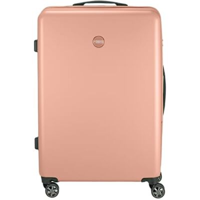 Princess PT01 Deluxe – tillverkad av återvunna material – 7 färger och 3 storlekar – 4 dubbla svänghjul – försänkt TSA-lås, Pionrosa, Große Reisekoffer, Trolley med hårda hjul Princess PT01 Deluxe – tillverkad av återvunna material – 7 färger och 3 storlekar – 4 dubbla svänghjul – försänkt TSA-lås, Pionrosa, Große Reisekoffer, Trolley med hårda hjul