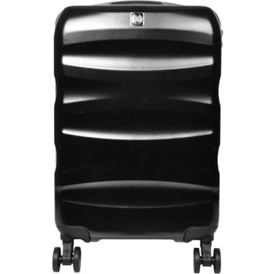 Inter Kabinstorlek PC/ABS, officiell produkt 153230, Svart, 34 centimeters x 22 centimeters x 55 centimeters, Samtida Inter Kabinstorlek PC/ABS, officiell produkt 153230, Svart, 34 centimeters x 22 centimeters x 55 centimeters, Samtida