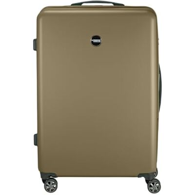 Princess PT01 Deluxe – tillverkad av återvunna material – 7 färger och 3 storlekar – 4 dubbla svänghjul – försänkt TSA-lås, Pristin Brons, Große Reisekoffer, Trolley med hårda hjul Princess PT01 Deluxe – tillverkad av återvunna material – 7 färger och 3 storlekar – 4 dubbla svänghjul – försänkt TSA-lås, Pristin Brons, Große Reisekoffer, Trolley med hårda hjul