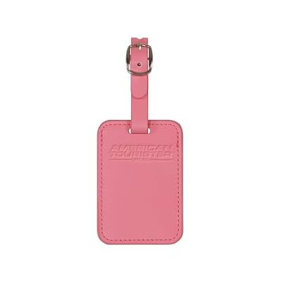 American Tourister Bagagemärken För resväskor och väskor, med justerbar rem, adresskort ingår, Set om 2 st, Rosa glitch (Pink Glitch) American Tourister Bagagemärken För resväskor och väskor, med justerbar rem, adresskort ingår, Set om 2 st, Rosa glitch (Pink Glitch)