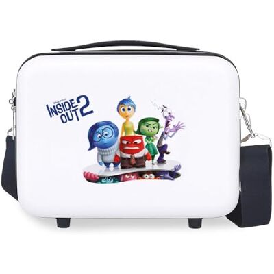 Disney Inside out 2 Necessär, anpassningsbar, en storlek, Vit, Talla única, Necessär justerbar Disney Inside out 2 Necessär, anpassningsbar, en storlek, Vit, Talla única, Necessär justerbar