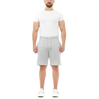 M17 Återvunna joggingshorts för män vardaglig bekväm lounge träning sommar sport gymbyxor fickor, Grå, S M17 Återvunna joggingshorts för män vardaglig bekväm lounge träning sommar sport gymbyxor fickor, Grå, S