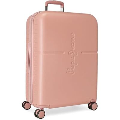 Pepe Jeans , Rosa, 48x70x28 cms, medium resväska Pepe Jeans , Rosa, 48x70x28 cms, medium resväska