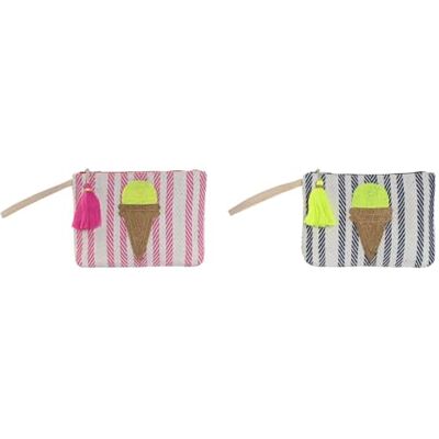 Home ESPRIT Necessär blå rosa 26 x 2 x 19 cm (2 st) Home ESPRIT Necessär blå rosa 26 x 2 x 19 cm (2 st)