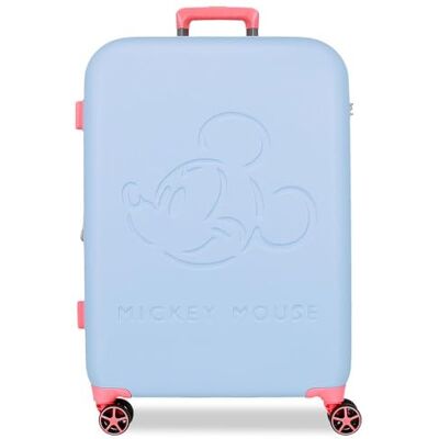 Disney Joumma Bags Good Trip, Hårt ABS Sidokombinationslås 28,4 L 2 kg 4 hjul bagage hand, Blå, En storlek passar alla, medium resväska Disney Joumma Bags Good Trip, Hårt ABS Sidokombinationslås 28,4 L 2 kg 4 hjul bagage hand, Blå, En storlek passar alla, medium resväska