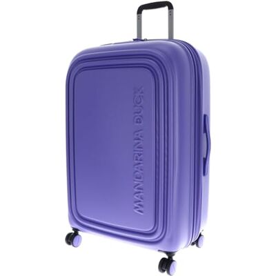 Mandarina Duck Mandarina Anka logotyp + vagn stor EXP, violett, L, Logotyp: Mandarina Duck Mandarina Anka logotyp + vagn stor EXP, violett, L, Logotyp: