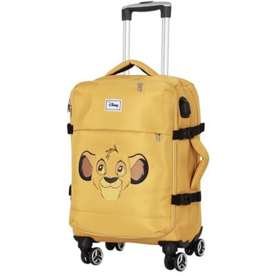 Disney The Lion King Face-Kabinväska 4 hjul, Gul, Gul, Taglia Unica, 4 hjul ansikte hytt resväska Disney The Lion King Face-Kabinväska 4 hjul, Gul, Gul, Taglia Unica, 4 hjul ansikte hytt resväska