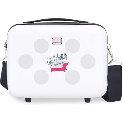 ROLL ROAD Teckel Nececer anpassningsbar flerfärgad 29 x 21 x 15 cm hård ABS 9,14 L 0,8 kg, Flerfärgad, Talla única, Necessär justerbar ROLL ROAD Teckel Nececer anpassningsbar flerfärgad 29 x 21 x 15 cm hård ABS 9,14 L 0,8 kg, Flerfärgad, Talla única, Necessär justerbar