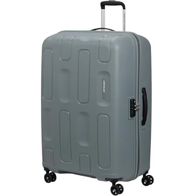 American Tourister Ellipso Stor Hårdskal Resväska 79 cm, Lätt Resväska med 4 Hjul, TSA-Lås, Incheckningsväska 104L 3.80 KG Grå (Charcoal Grey) American Tourister Ellipso Stor Hårdskal Resväska 79 cm, Lätt Resväska med 4 Hjul, TSA-Lås, Incheckningsväska 104L 3.80 KG Grå (Charcoal Grey)