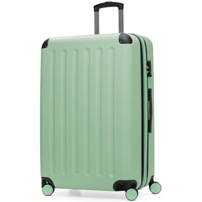 Hauptstadtkoffer Spree Stor resväska med hårdskal, TSA, 4 dubbla hjul, trolley, rullväska, volymexpansion, 75 cm, 119 liter, mintgrön Hauptstadtkoffer Spree Stor resväska med hårdskal, TSA, 4 dubbla hjul, trolley, rullväska, volymexpansion, 75 cm, 119 liter, mintgrön